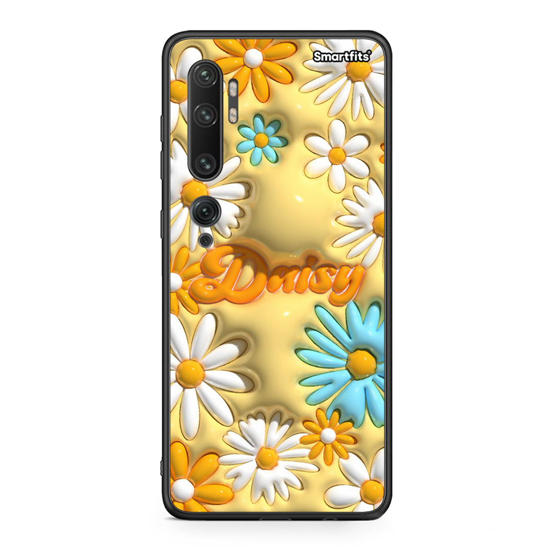 Xiaomi Mi Note 10 Pro Bubble Daisies θήκη από τη Smartfits με σχέδιο στο πίσω μέρος και μαύρο περίβλημα | Smartphone case with colorful back and black bezels by Smartfits