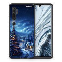 Thumbnail for Θήκη Xiaomi Mi Note 10 Pro Christmas Scenery από τη Smartfits με σχέδιο στο πίσω μέρος και μαύρο περίβλημα | Xiaomi Mi Note 10 Pro Christmas Scenery case with colorful back and black bezels