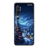 Thumbnail for Xiaomi Mi Note 10 Pro Christmas Scenery θήκη από τη Smartfits με σχέδιο στο πίσω μέρος και μαύρο περίβλημα | Smartphone case with colorful back and black bezels by Smartfits