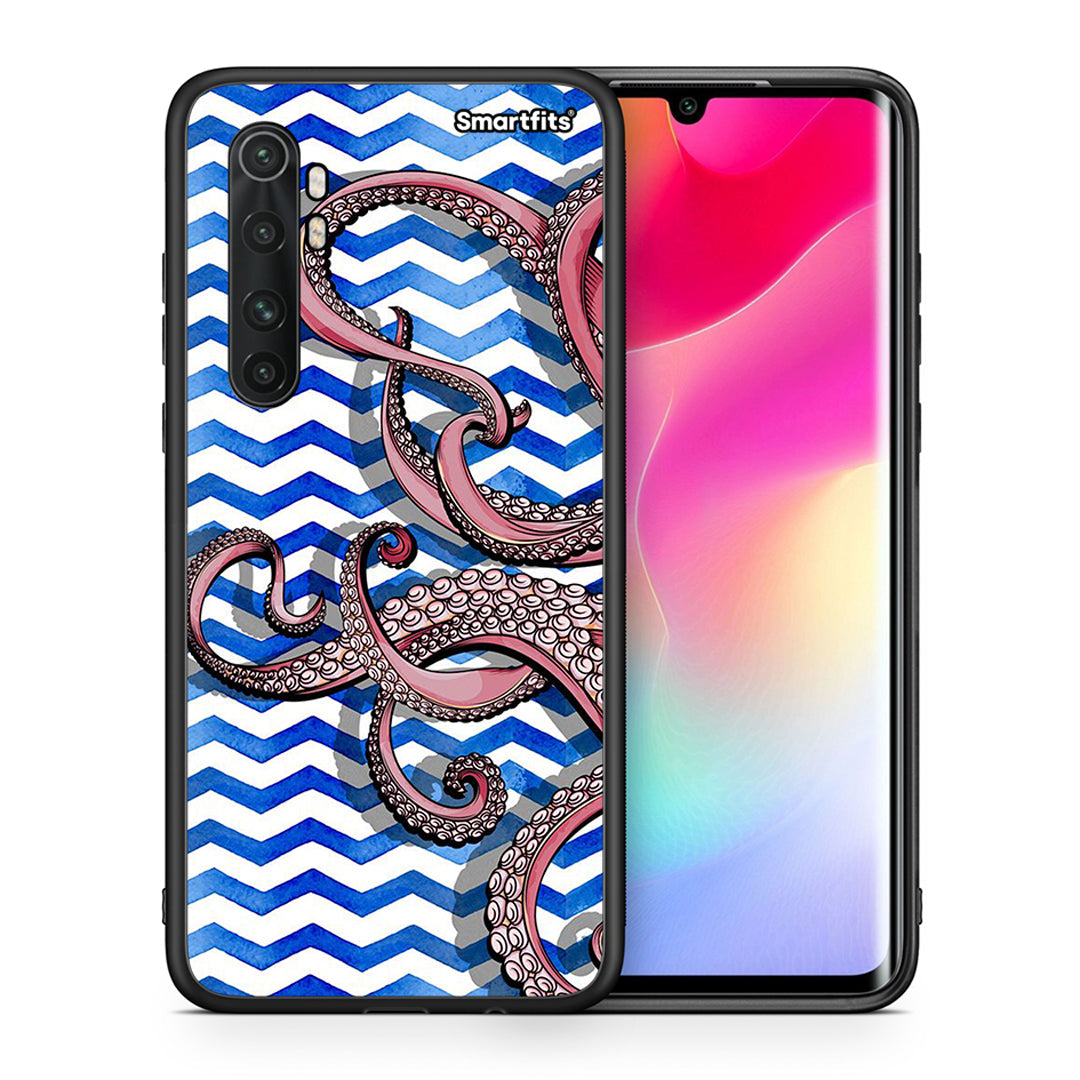 Θήκη Xiaomi Mi 10 Ultra Chevron Devilfish από τη Smartfits με σχέδιο στο πίσω μέρος και μαύρο περίβλημα | Xiaomi Mi 10 Ultra Chevron Devilfish case with colorful back and black bezels