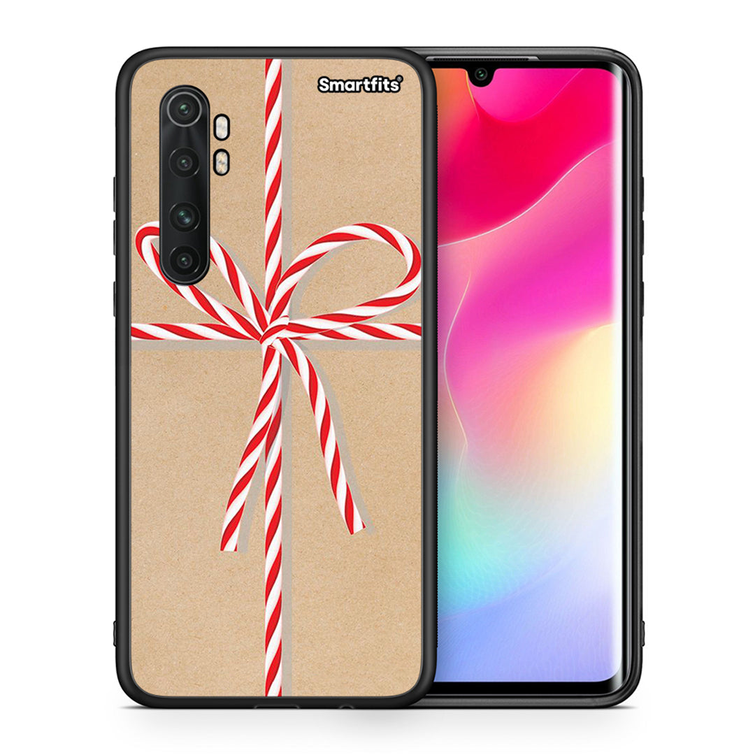 Θήκη Xiaomi Mi 10 Ultra Christmas Gift από τη Smartfits με σχέδιο στο πίσω μέρος και μαύρο περίβλημα | Xiaomi Mi 10 Ultra Christmas Gift case with colorful back and black bezels