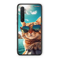 Thumbnail for Xiaomi Mi 10 Ultra Summer Cat θήκη από τη Smartfits με σχέδιο στο πίσω μέρος και μαύρο περίβλημα | Smartphone case with colorful back and black bezels by Smartfits