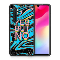 Thumbnail for Θήκη Xiaomi Mi Note 10 Lite Yes But No από τη Smartfits με σχέδιο στο πίσω μέρος και μαύρο περίβλημα | Xiaomi Mi Note 10 Lite Yes But No case with colorful back and black bezels