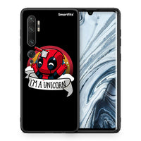 Thumbnail for Θήκη Xiaomi Mi Note 10 Pro Unicorn Deadpool από τη Smartfits με σχέδιο στο πίσω μέρος και μαύρο περίβλημα | Xiaomi Mi Note 10 Pro Unicorn Deadpool case with colorful back and black bezels