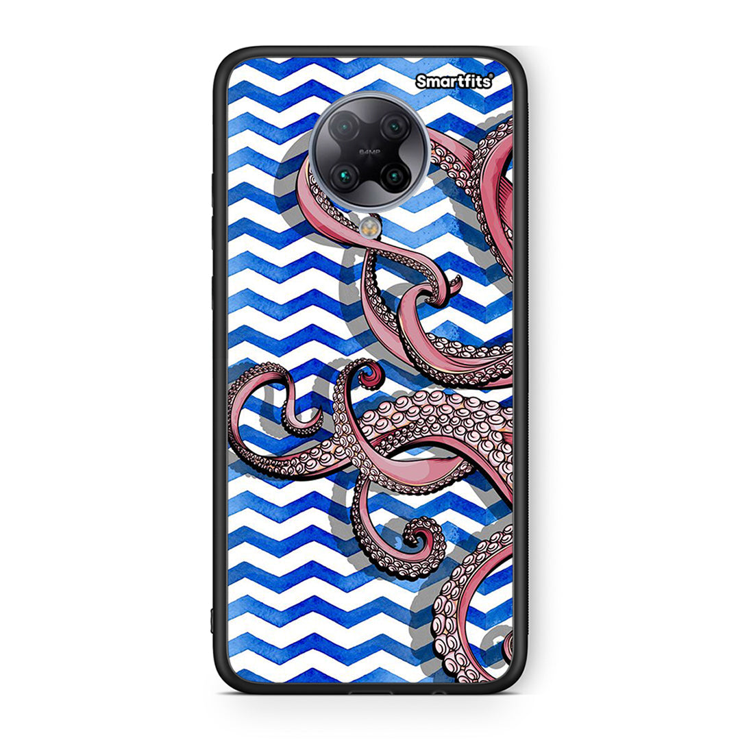 Xiaomi Poco F2 Pro Chevron Devilfish θήκη από τη Smartfits με σχέδιο στο πίσω μέρος και μαύρο περίβλημα | Smartphone case with colorful back and black bezels by Smartfits