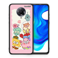 Thumbnail for Θήκη Xiaomi Poco F2 Pro Cute Companion από τη Smartfits με σχέδιο στο πίσω μέρος και μαύρο περίβλημα | Xiaomi Poco F2 Pro Cute Companion case with colorful back and black bezels