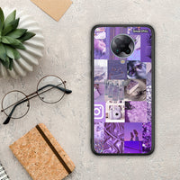 Thumbnail for Purple Aesthetic Collage - Xiaomi Poco F2 Pro θήκη