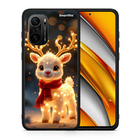 Thumbnail for Θήκη Xiaomi Mi 11i Christmas Cutie από τη Smartfits με σχέδιο στο πίσω μέρος και μαύρο περίβλημα | Xiaomi Mi 11i Christmas Cutie case with colorful back and black bezels