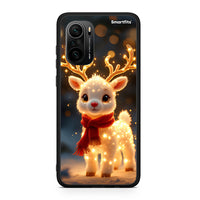 Thumbnail for Xiaomi Mi 11i Christmas Cutie θήκη από τη Smartfits με σχέδιο στο πίσω μέρος και μαύρο περίβλημα | Smartphone case with colorful back and black bezels by Smartfits