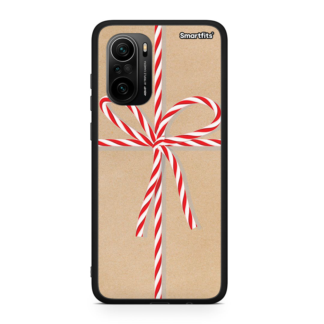 Xiaomi Mi 11i Christmas Gift θήκη από τη Smartfits με σχέδιο στο πίσω μέρος και μαύρο περίβλημα | Smartphone case with colorful back and black bezels by Smartfits