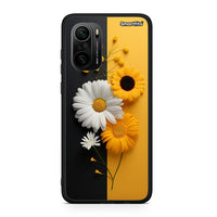 Thumbnail for Xiaomi Mi 11i Yellow Daisies θήκη από τη Smartfits με σχέδιο στο πίσω μέρος και μαύρο περίβλημα | Smartphone case with colorful back and black bezels by Smartfits