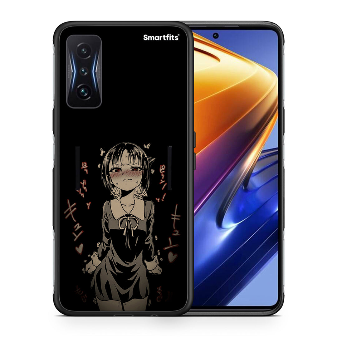 Θήκη Xiaomi Poco F4 GT Anime Girl από τη Smartfits με σχέδιο στο πίσω μέρος και μαύρο περίβλημα | Xiaomi Poco F4 GT Anime Girl case with colorful back and black bezels