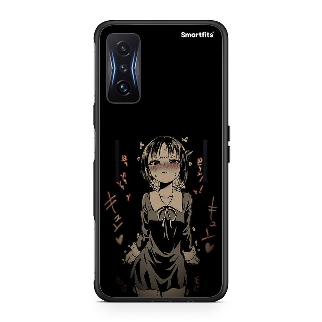 Xiaomi Poco F4 GT Anime Girl θήκη από τη Smartfits με σχέδιο στο πίσω μέρος και μαύρο περίβλημα | Smartphone case with colorful back and black bezels by Smartfits