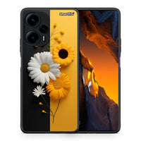 Thumbnail for Θήκη Xiaomi Poco F5 5G Yellow Daisies από τη Smartfits με σχέδιο στο πίσω μέρος και μαύρο περίβλημα | Xiaomi Poco F5 5G Yellow Daisies Case with Colorful Back and Black Bezels