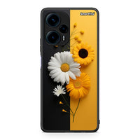 Thumbnail for Θήκη Xiaomi Poco F5 5G Yellow Daisies από τη Smartfits με σχέδιο στο πίσω μέρος και μαύρο περίβλημα | Xiaomi Poco F5 5G Yellow Daisies Case with Colorful Back and Black Bezels