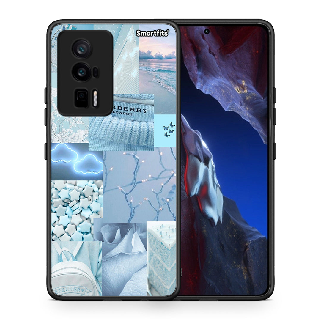 Θήκη Xiaomi Poco F5 Pro / Redmi K60 Pro Ciel Aesthetic Collage από τη Smartfits με σχέδιο στο πίσω μέρος και μαύρο περίβλημα | Xiaomi Poco F5 Pro / Redmi K60 Pro Ciel Aesthetic Collage Case with Colorful Back and Black Bezels