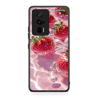 Thumbnail for Θήκη Xiaomi Poco F5 Pro / Redmi K60 Pro Juicy Strawberries από τη Smartfits με σχέδιο στο πίσω μέρος και μαύρο περίβλημα | Xiaomi Poco F5 Pro / Redmi K60 Pro Juicy Strawberries Case with Colorful Back and Black Bezels