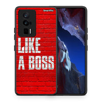 Thumbnail for Θήκη Xiaomi Poco F5 Pro / Redmi K60 Pro Like A Boss από τη Smartfits με σχέδιο στο πίσω μέρος και μαύρο περίβλημα | Xiaomi Poco F5 Pro / Redmi K60 Pro Like A Boss Case with Colorful Back and Black Bezels