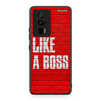 Thumbnail for Θήκη Xiaomi Poco F5 Pro / Redmi K60 Pro Like A Boss από τη Smartfits με σχέδιο στο πίσω μέρος και μαύρο περίβλημα | Xiaomi Poco F5 Pro / Redmi K60 Pro Like A Boss Case with Colorful Back and Black Bezels