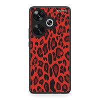 Thumbnail for 4 - Xiaomi Poco F6 Red Leopard Animal case, cover, bumper