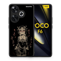 Thumbnail for Θήκη Xiaomi Poco F6 Anime Girl από τη Smartfits με σχέδιο στο πίσω μέρος και μαύρο περίβλημα | Xiaomi Poco F6 Anime Girl case with colorful back and black bezels