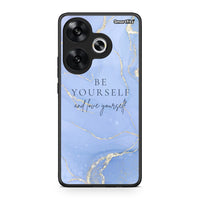 Thumbnail for Xiaomi Poco F6 Be Yourself θήκη από τη Smartfits με σχέδιο στο πίσω μέρος και μαύρο περίβλημα | Smartphone case with colorful back and black bezels by Smartfits