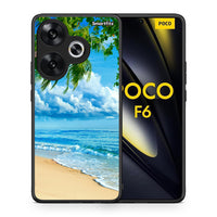 Thumbnail for Θήκη Xiaomi Poco F6 Beautiful Beach από τη Smartfits με σχέδιο στο πίσω μέρος και μαύρο περίβλημα | Xiaomi Poco F6 Beautiful Beach case with colorful back and black bezels