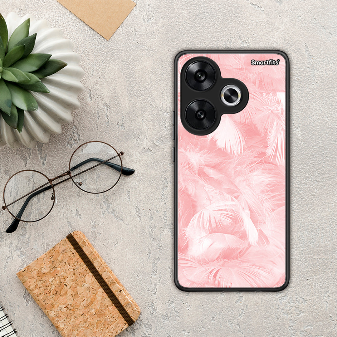 Boho Pink Feather - Xiaomi Poco F6