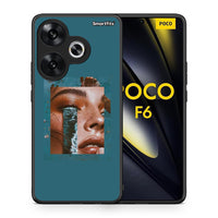 Thumbnail for Θήκη Xiaomi Poco F6 Cry An Ocean από τη Smartfits με σχέδιο στο πίσω μέρος και μαύρο περίβλημα | Xiaomi Poco F6 Cry An Ocean case with colorful back and black bezels