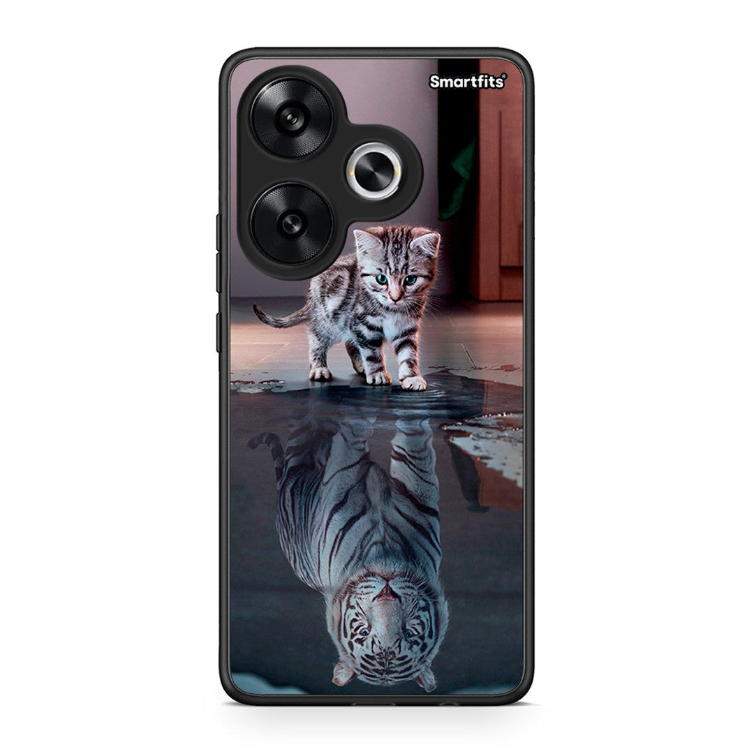 4 - Xiaomi Poco F6 Tiger Cute case, cover, bumper