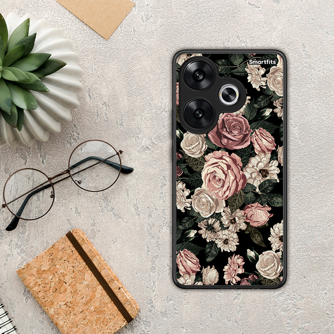 Flower Wild Roses - Xiaomi Poco F6