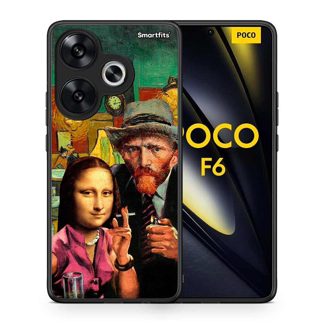 Θήκη Xiaomi Poco F6 Funny Art από τη Smartfits με σχέδιο στο πίσω μέρος και μαύρο περίβλημα | Xiaomi Poco F6 Funny Art case with colorful back and black bezels