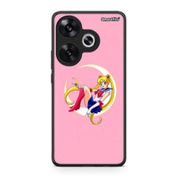 Thumbnail for Xiaomi Poco F6 Moon Girl θήκη από τη Smartfits με σχέδιο στο πίσω μέρος και μαύρο περίβλημα | Smartphone case with colorful back and black bezels by Smartfits