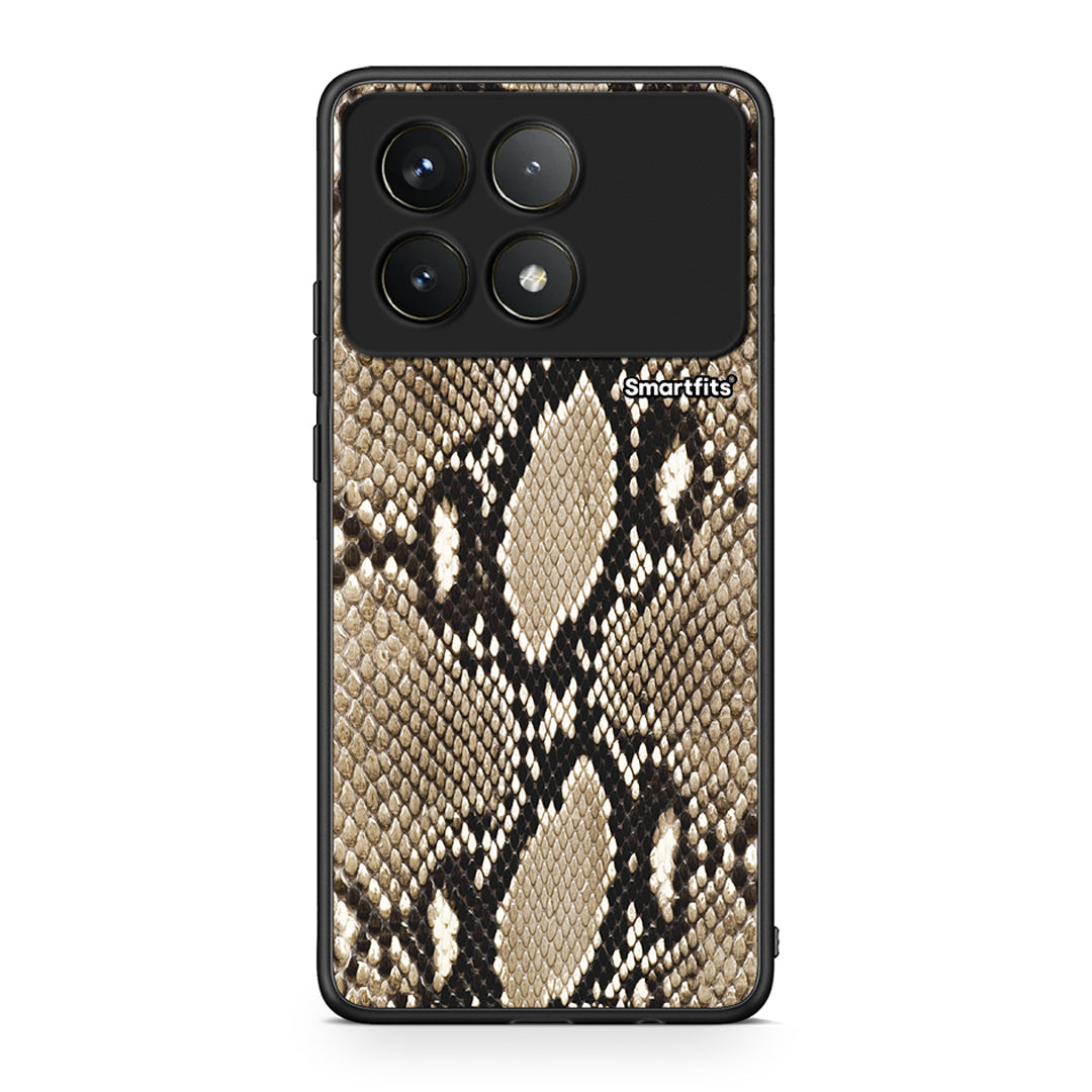 23 - Xiaomi Poco F6 Pro 5G Fashion Snake Animal case, cover, bumper