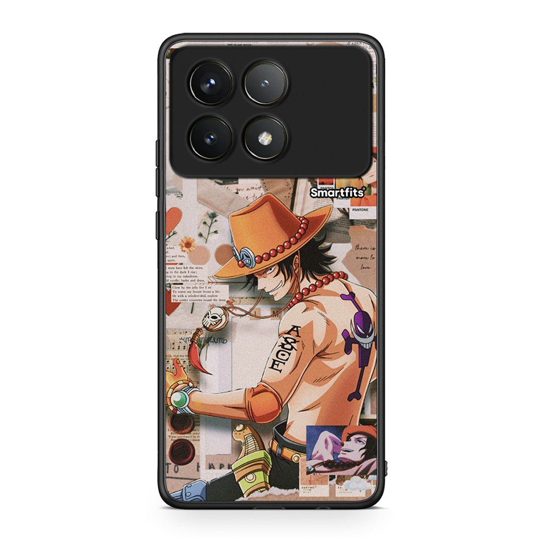 Xiaomi Poco F6 Pro 5G Anime Collage θήκη από τη Smartfits με σχέδιο στο πίσω μέρος και μαύρο περίβλημα | Smartphone case with colorful back and black bezels by Smartfits