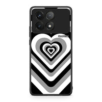 Thumbnail for Xiaomi Poco F6 Pro 5G Black Hearts θήκη από τη Smartfits με σχέδιο στο πίσω μέρος και μαύρο περίβλημα | Smartphone case with colorful back and black bezels by Smartfits