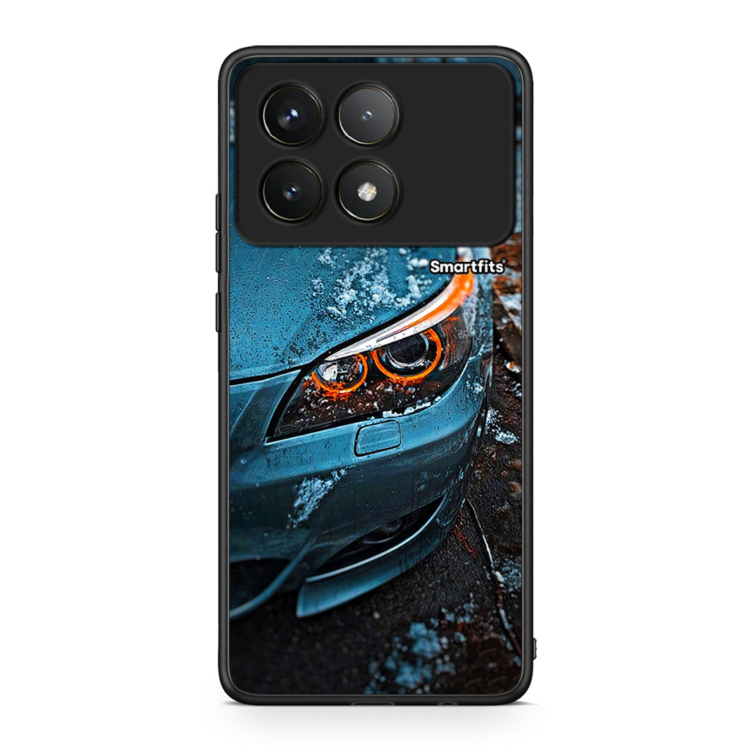 Xiaomi Poco F6 Pro 5G Bmw E60 Θήκη από τη Smartfits με σχέδιο στο πίσω μέρος και μαύρο περίβλημα | Smartphone case with colorful back and black bezels by Smartfits