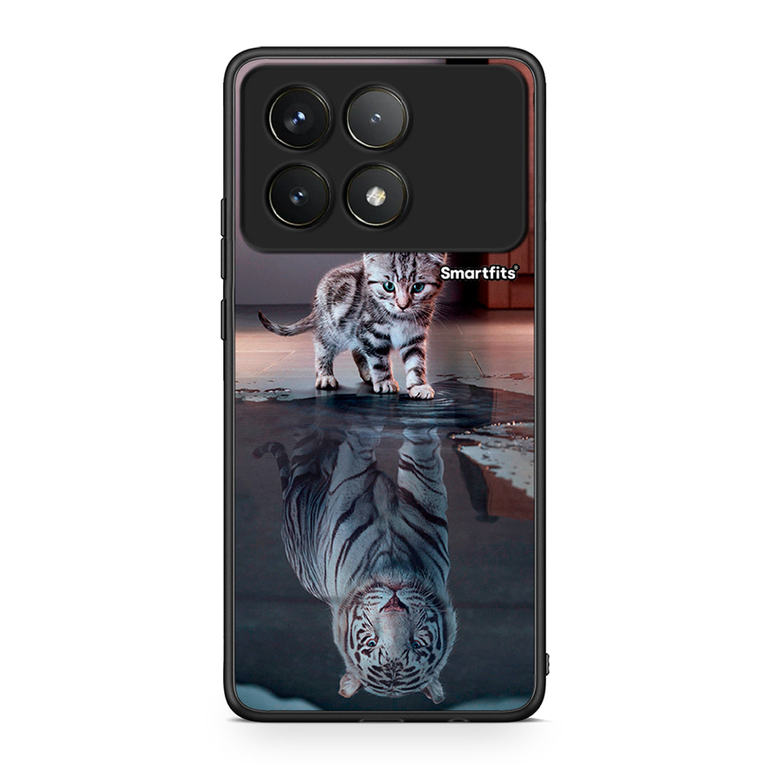 4 - Xiaomi Poco F6 Pro 5G Tiger Cute case, cover, bumper