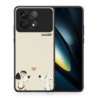 Thumbnail for Θήκη Xiaomi Poco F6 Pro 5G Dalmatians Love από τη Smartfits με σχέδιο στο πίσω μέρος και μαύρο περίβλημα | Xiaomi Poco F6 Pro 5G Dalmatians Love case with colorful back and black bezels