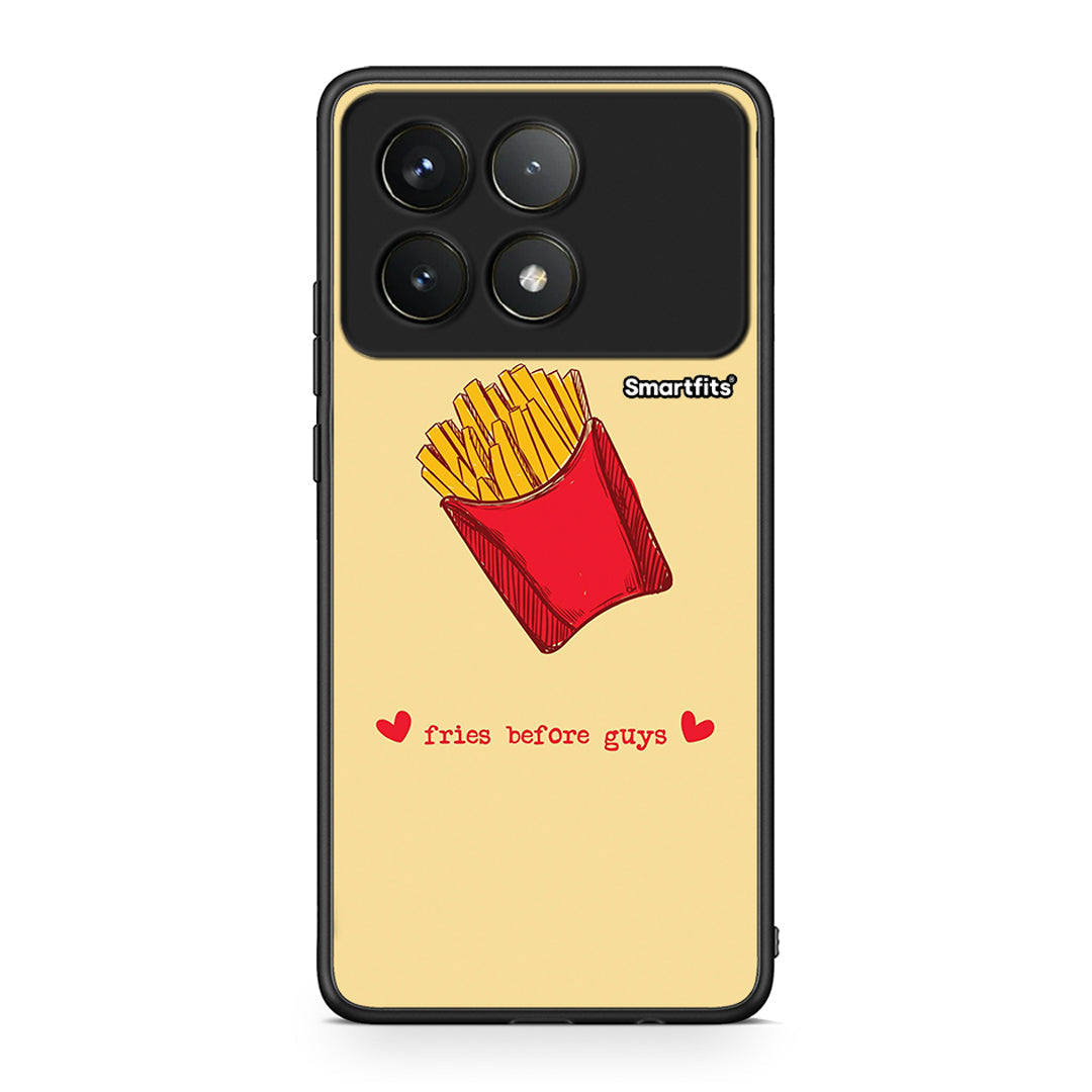 Xiaomi Poco F6 Pro 5G Fries Before Guys Θήκη Αγίου Βαλεντίνου από τη Smartfits με σχέδιο στο πίσω μέρος και μαύρο περίβλημα | Smartphone case with colorful back and black bezels by Smartfits