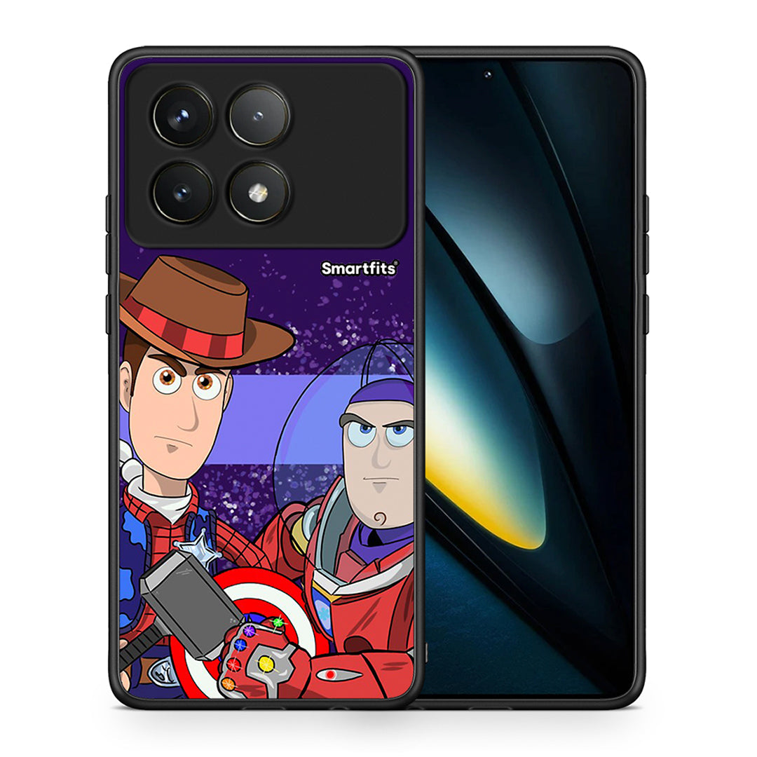 Θήκη Xiaomi Poco F6 Pro 5G Infinity Story από τη Smartfits με σχέδιο στο πίσω μέρος και μαύρο περίβλημα | Xiaomi Poco F6 Pro 5G Infinity Story case with colorful back and black bezels