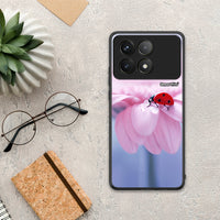 Thumbnail for Ladybug Flower - Xiaomi Poco F6 Pro 5G θήκη