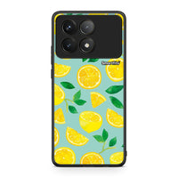 Thumbnail for Xiaomi Poco F6 Pro 5G Lemons θήκη από τη Smartfits με σχέδιο στο πίσω μέρος και μαύρο περίβλημα | Smartphone case with colorful back and black bezels by Smartfits