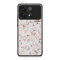 Thumbnail for Xiaomi Poco F6 Pro 5G Marble Terrazzo θήκη από τη Smartfits με σχέδιο στο πίσω μέρος και μαύρο περίβλημα | Smartphone case with colorful back and black bezels by Smartfits