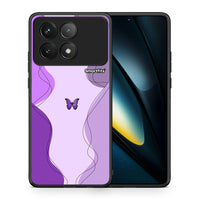 Thumbnail for Purple Mariposa - Xiaomi Poco F6 Pro 5G θήκη