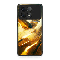 Thumbnail for Xiaomi Poco F6 Pro 5G Real Gold θήκη από τη Smartfits με σχέδιο στο πίσω μέρος και μαύρο περίβλημα | Smartphone case with colorful back and black bezels by Smartfits