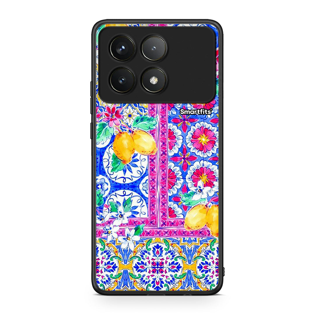 Xiaomi Poco F6 Pro 5G Retro Spring θήκη από τη Smartfits με σχέδιο στο πίσω μέρος και μαύρο περίβλημα | Smartphone case with colorful back and black bezels by Smartfits