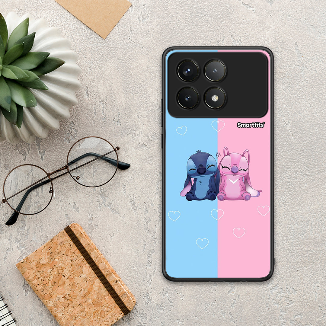 Stitch And Angel - Xiaomi Poco F6 Pro 5G θήκη