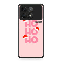 Thumbnail for Xiaomi Poco F6 Pro 5G Xmas Ho Ho Ho θήκη από τη Smartfits με σχέδιο στο πίσω μέρος και μαύρο περίβλημα | Smartphone case with colorful back and black bezels by Smartfits