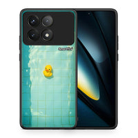 Thumbnail for Θήκη Xiaomi Poco F6 Pro 5G Yellow Duck από τη Smartfits με σχέδιο στο πίσω μέρος και μαύρο περίβλημα | Xiaomi Poco F6 Pro 5G Yellow Duck case with colorful back and black bezels